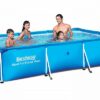 בריכה מלבנית BESTWAY מסגרת עמודים 300X201X66 56404