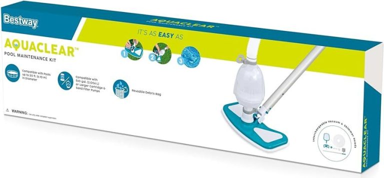 ערכת ניקיון לבריכה AQUACLEAN דגם BESTWAY 58234