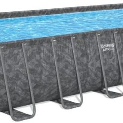 בריכה מלבנית אולטרה BESTWAY דגם 561KG + משאבת חול 1,600 גלון APX