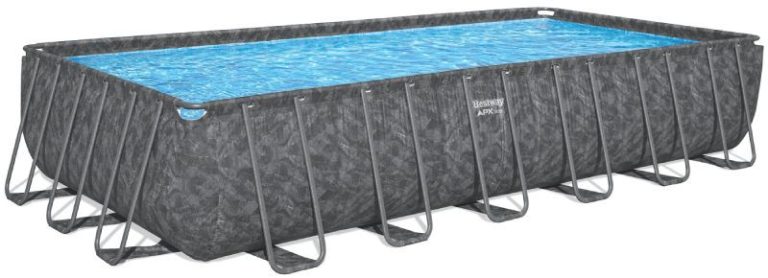 בריכה מלבנית אולטרה BESTWAY דגם 561KG + משאבת חול 1,600 גלון APX