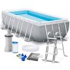 בריכת INTEX/אינטקס אולטרה מלבנית במידות 400X200X122 ס