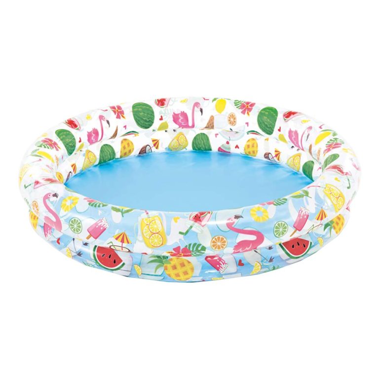 בריכה מתנפחת ללדים צבעונית ופרחונית דגם INTEX 59421