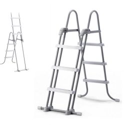 סולם ביטחותי לבריכה בגובה 107-91 ס"מ דגם INTEX 28075