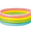 בריכה מתנפחת לילדים צבעונית 4 שלבים דגם INTEX 56441