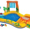 בריכת משחקים ענקית לילדים בדמויות דינוזאור דגם INTEX 57444