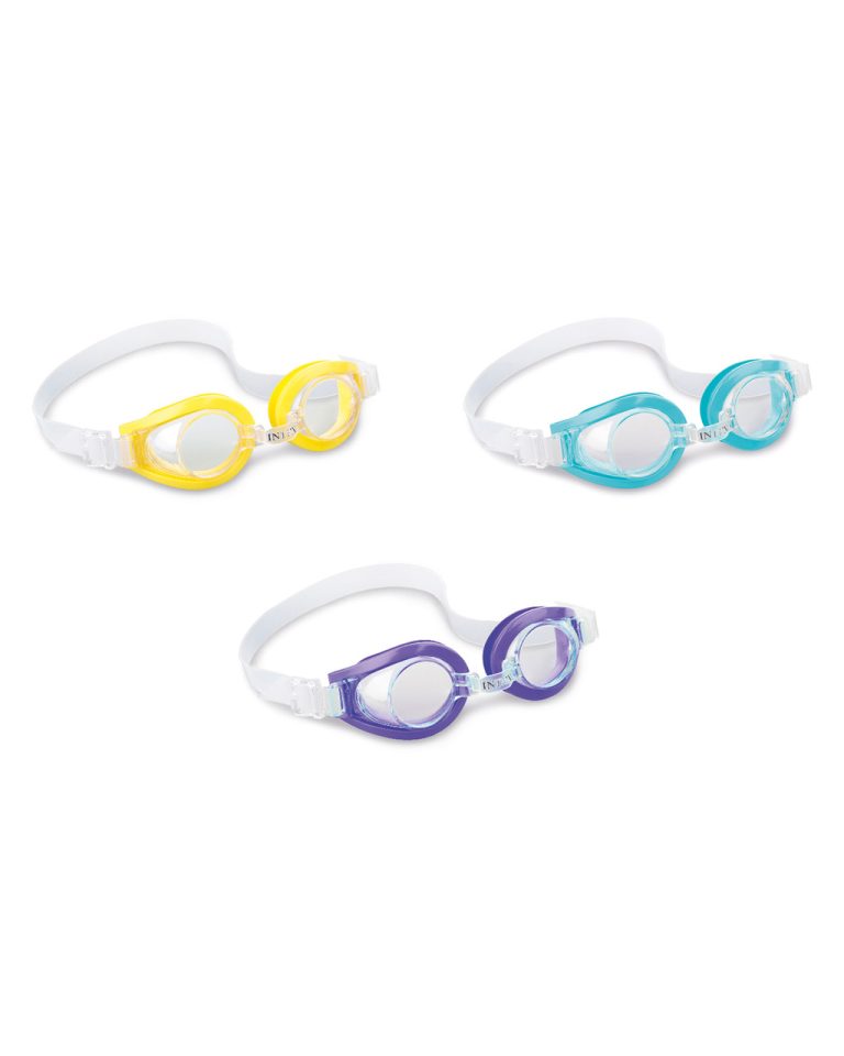 משקפי שחיה מקצועיים מסיליקון לילדים דגם 55602 INTEX