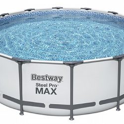 בריכה עגולה BESTWAY דגם 5612X + משאבת נייר 800 גלון