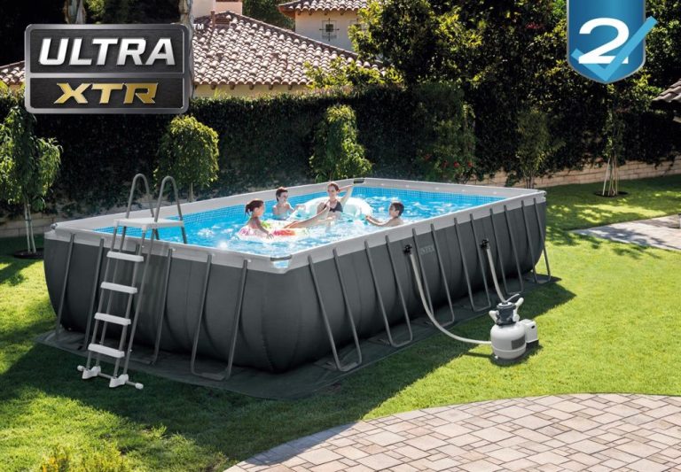 בריכת אולטרה XTR מידות 3.66*7.32 דגם INTEX 26364