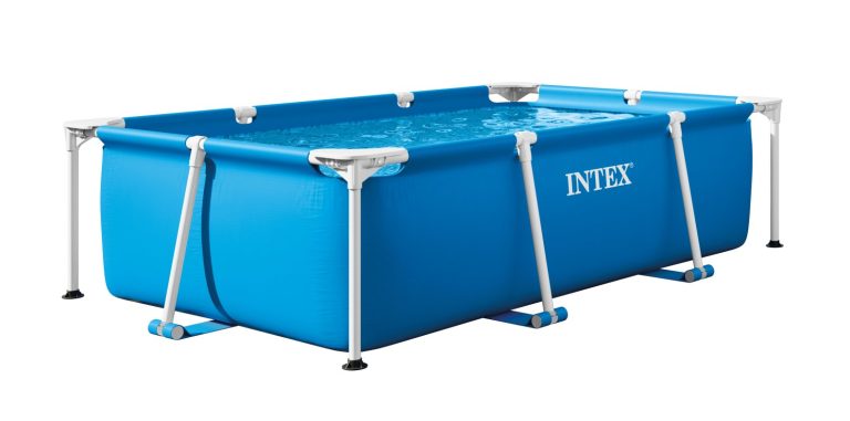 בריכה מלבנית צינורות 220X150X60 דגם INTEX 28270