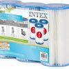 סט 3 יחידות פילטר לבריכה מסוג A דגם 29003 intex