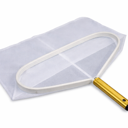 רשת עמוקה מקצועית לניקוי בריכות מסגרת אלומיניום מחוזקת ורשת צפופה במיוחד