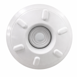 אינלט קיר מתכוונן (פיית חזרה) להדבקה לבריכות בטון | קוטר 48.5 מ"מ פנימי / 56 מ"מ חיצוני