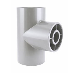 טי T מצמצם הדבקה 63-50 מ"מ PVC