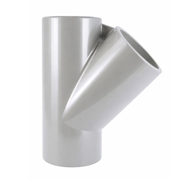 מחבר T ‏45° PVC להדבקה - 40 מ"מ