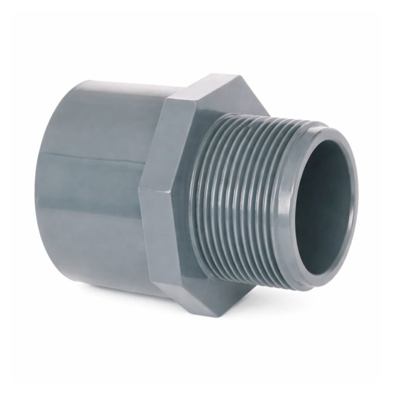 מתאם מעבר PVC (מעורב) - 32/40 מ"מ (הדבקה) ל-1" (צול אחד) הברגה זכר