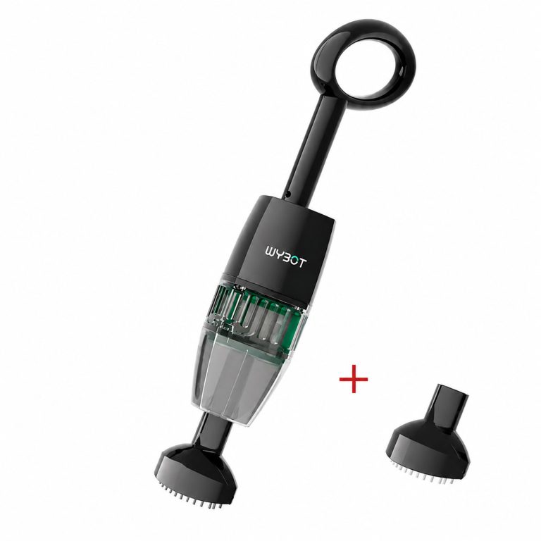 HYSON 100 WYBOT שואב ידני נטען לבריכה ולג׳קוזי עם מוט טלסקופי ועוצמת שאיבה חזקה
