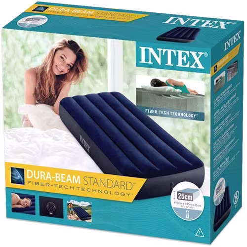 מזרון בד יחיד 76/191/25 ס"מ INTEX 64756
